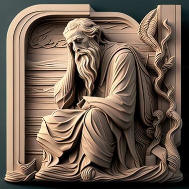 3D model Moses (STL)